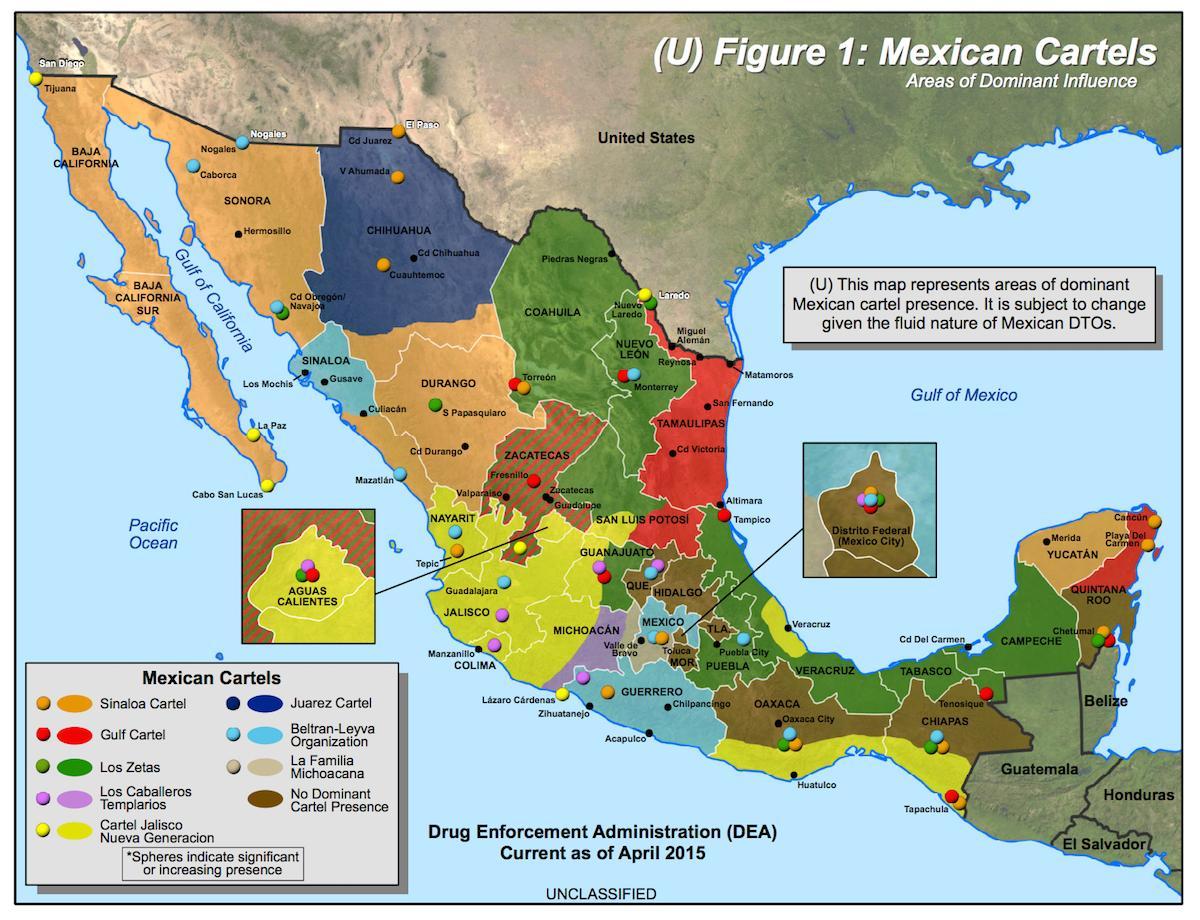 мексіканскі картэль карце